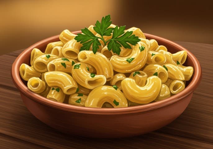 Photo de paquet de pâtes torti, vue de dessus, sur fond clair.